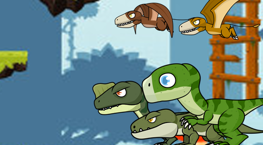 Jurassic Dino Game Sprites