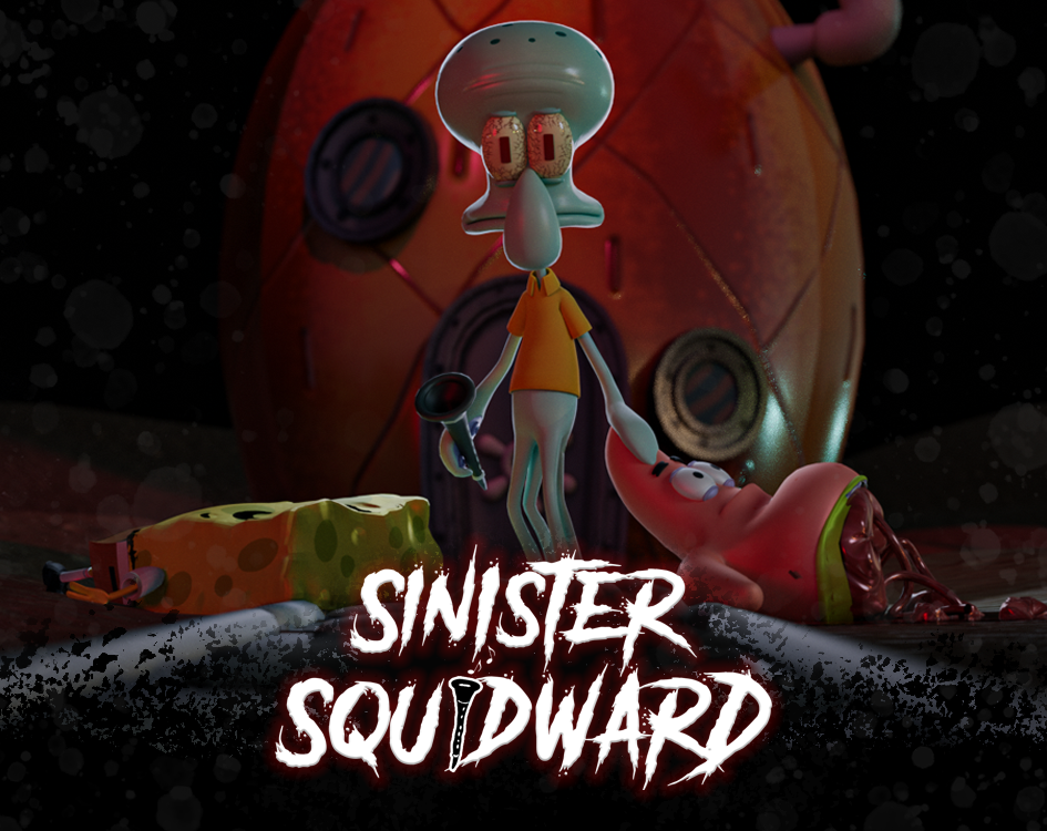 sinister squidward