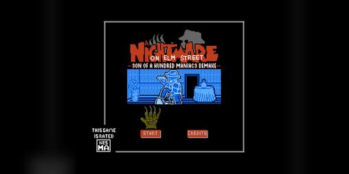A Nightmare on Elm Street: Son of a Hundred Maniacs (NES) DEMAKE ...
