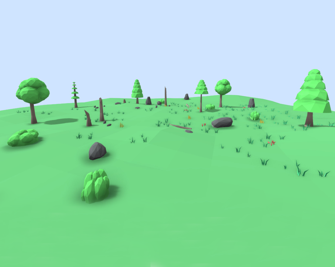 Low Poly_Forest