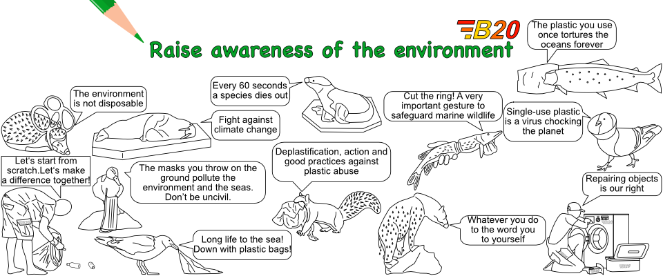 Raise awareness of the environment