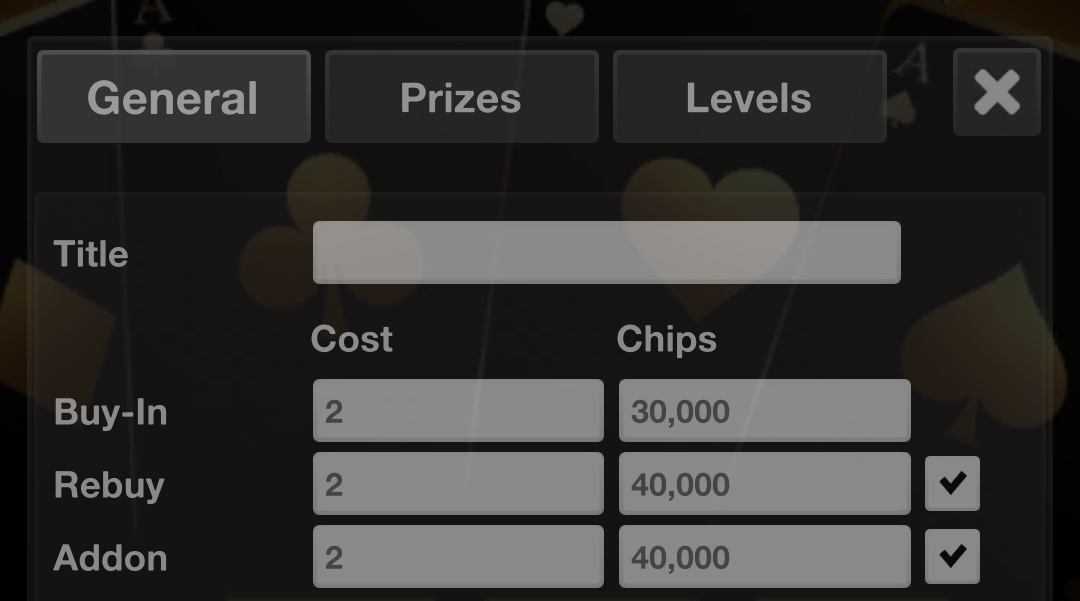 Home Poker Tournament Manager by ava