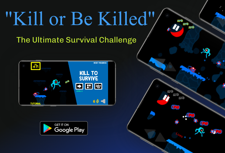 Kill To Survive Platform Shooter Game by gamedevnur24