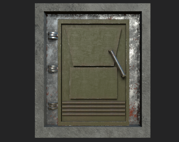 Bunker Door by Kirond