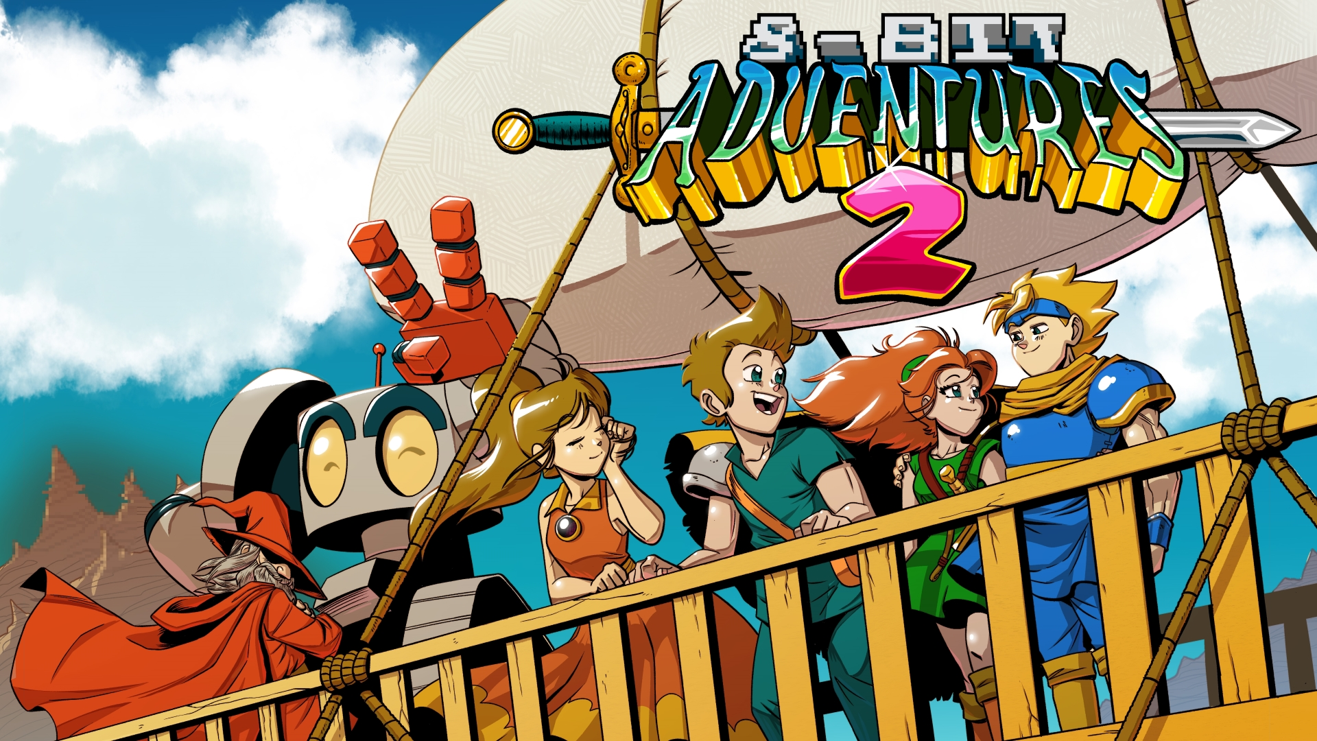 Cover image for 8-Bit Adventures 2