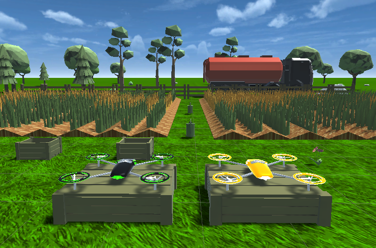 AI PoC Drone Pesticide Sprayer