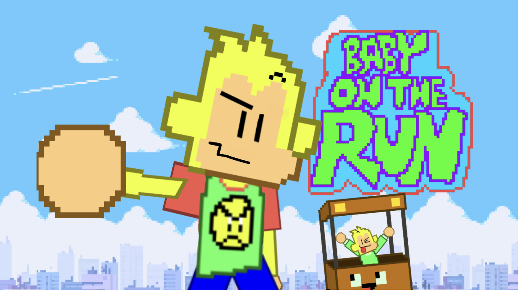 BABY ON THE RUN!