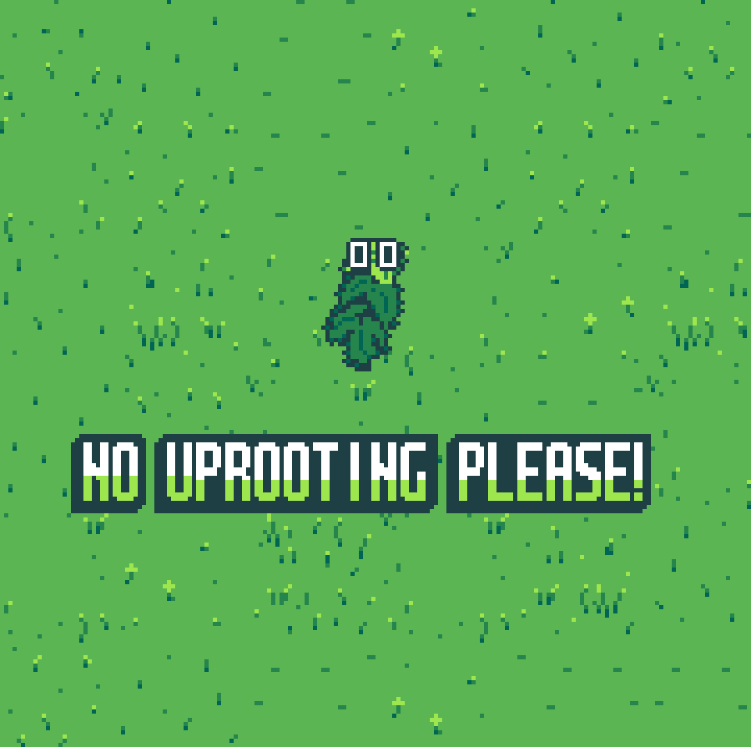 Cover image for No Uprooting Please!
