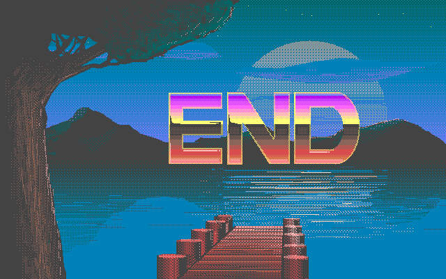 PC98 Style Ending Screen PC98 Style Ending Screen