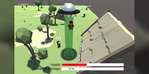 Cover image for A Grim UFO