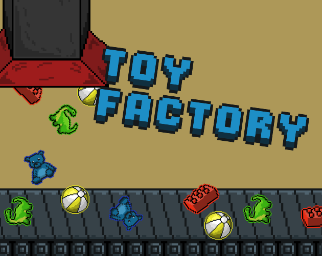 Toy Factory by JaooPhez for GDevelop Game Jam 3 itch.io