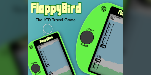 Cover image for Flappy Bird The LCD Travel Game