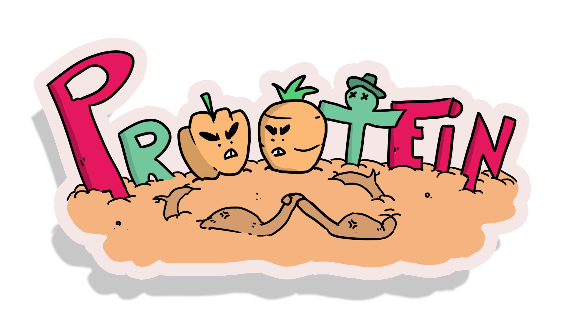 Prootein - A Root Wrestling Game