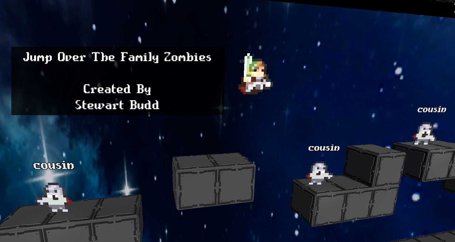 Jump Over the family Zombies Global Game Jam