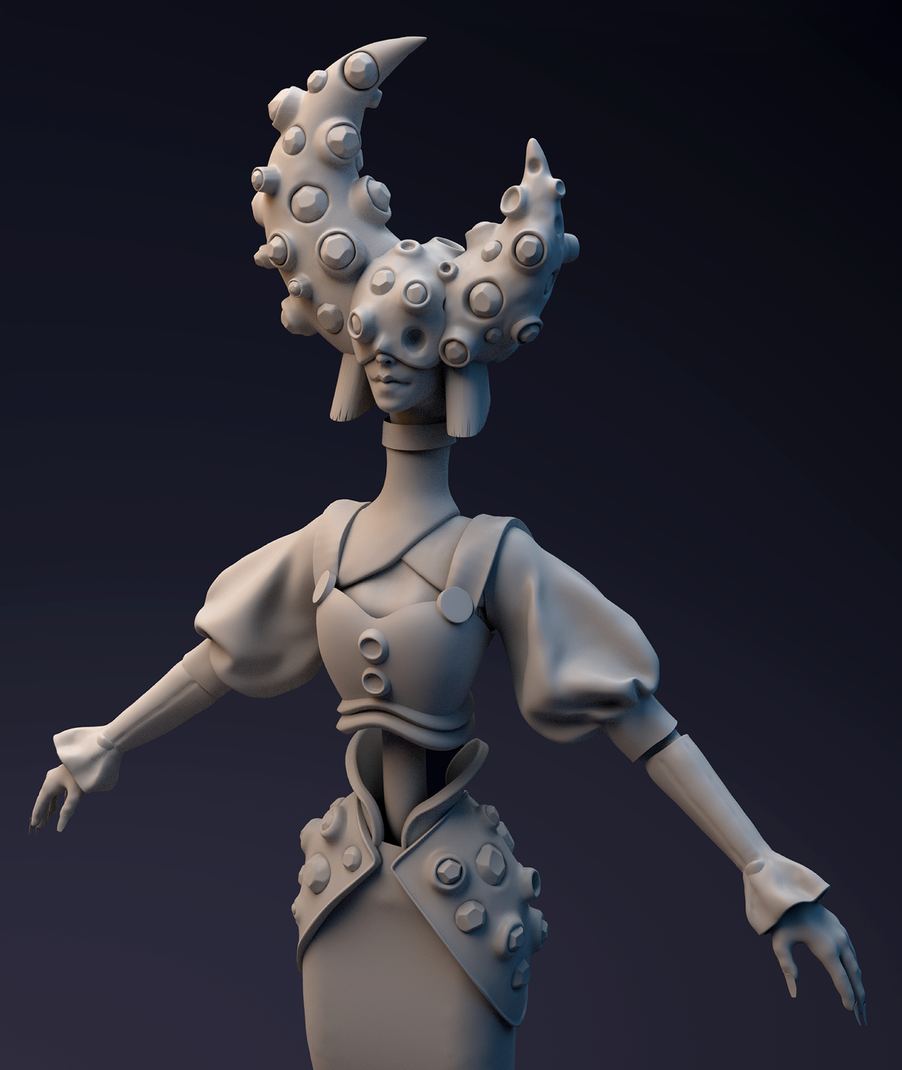 Phoebe The Moon Deity by Esmee_Horler for SFAS Character Art