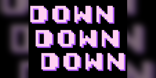 Cover image for Down Down Down