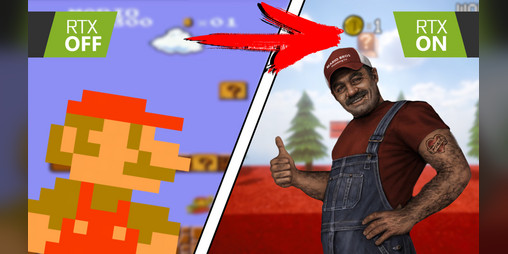 Cover image for Super Mario Bros RTX