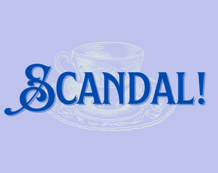 Scandal!   - A 12-word RPG for one player, or a 36-word RPG for three. 