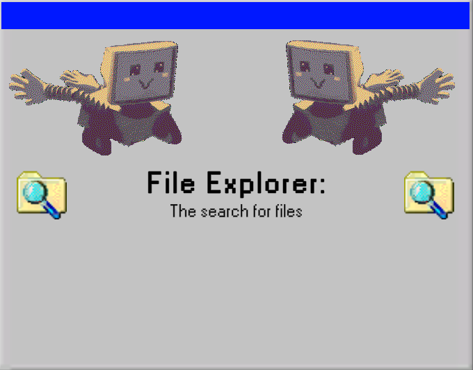 File Explorer: The search for files
