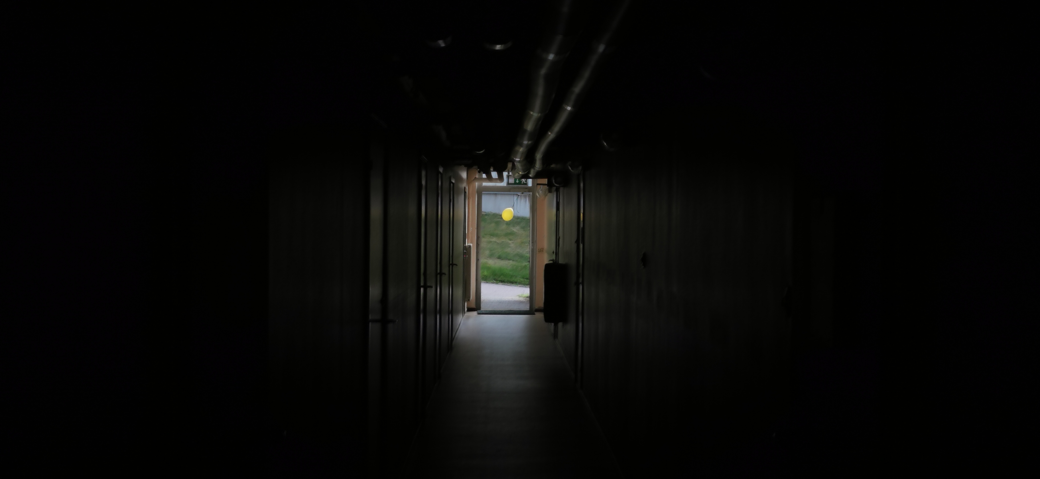 Pohotgraph of a spooky corridor