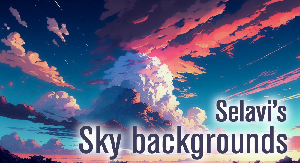 Selavi's sky backgrounds pack