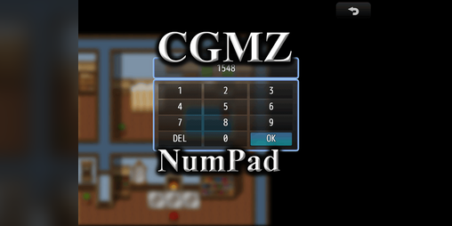 Cover image for [CGMZ] NumPad for RPG Maker MZ