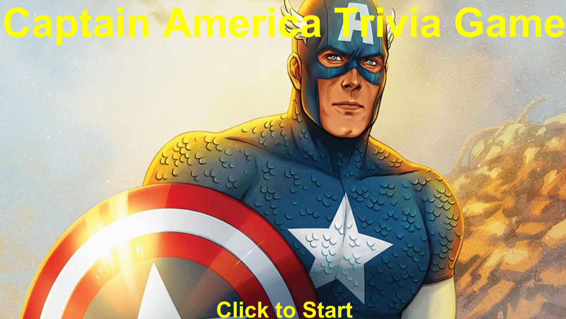 Captain America Trivia Game