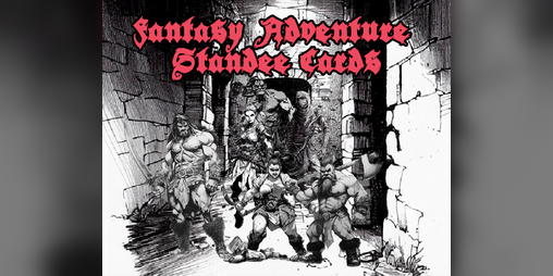 Cover image for Fantasy Adventure Standee Cards