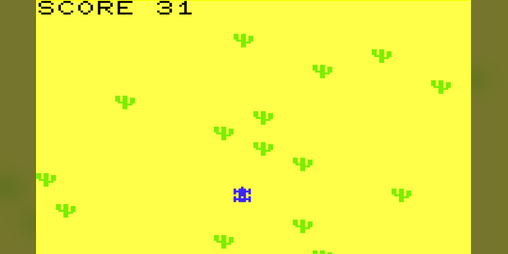 Cover image for Desert Race (VIC20) by Masterware Entertainment