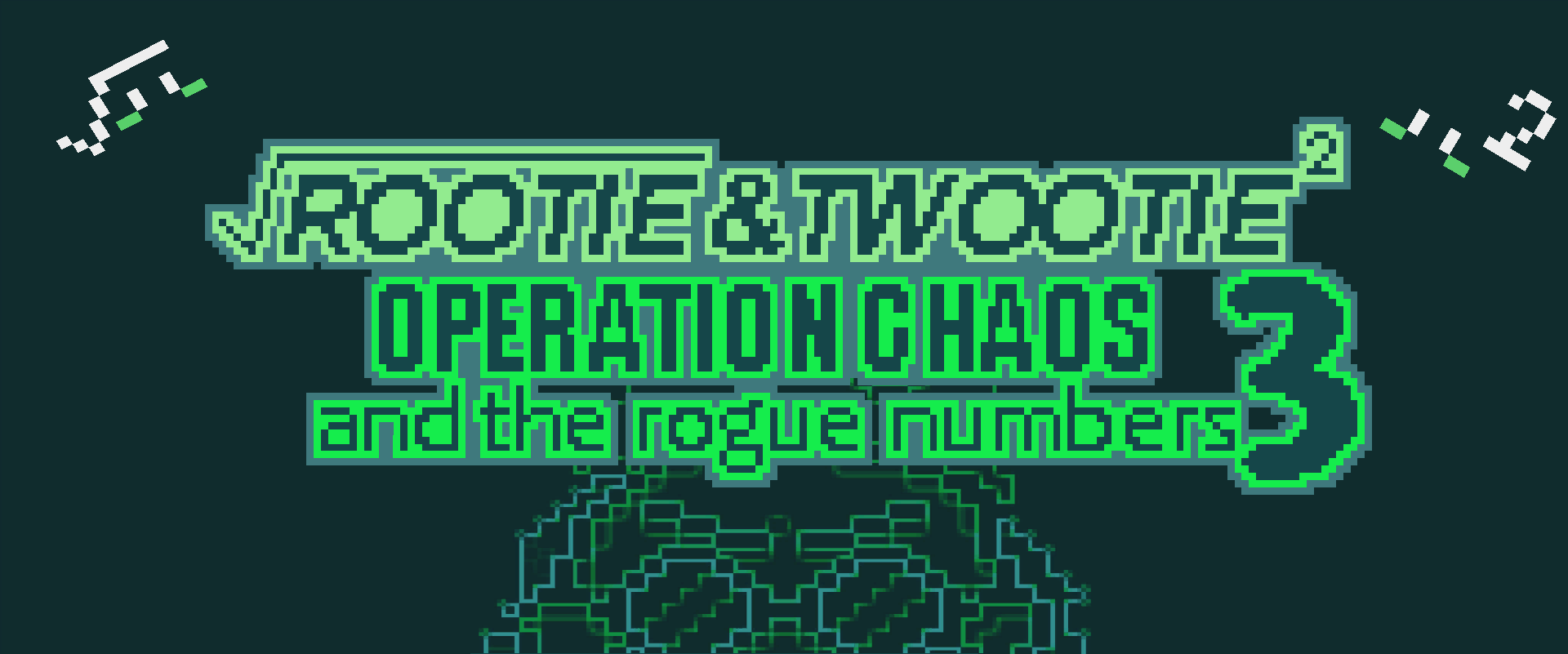 Rootie & Twootie : Operation Chaos and the Rogue Numbers 3