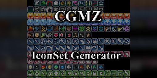 Cover image for [CGMZ] IconSet Generator for RPG Maker MZ