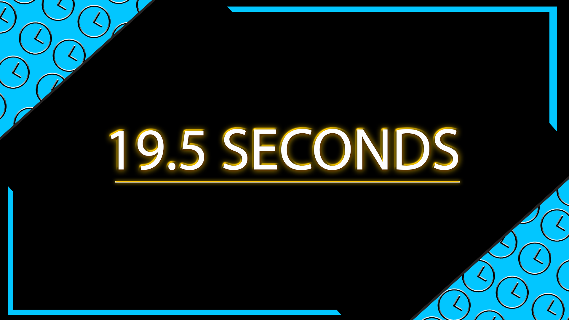 19.5 Seconds
