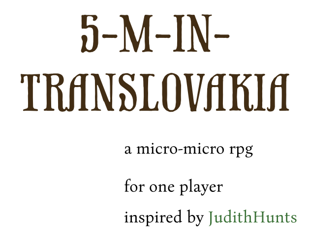 Cover image for 5-m-in-Translovakia