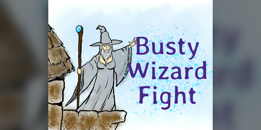 Cover image for Busty Wizard Fight