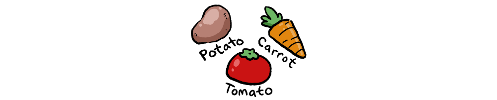 Potato Carrot Tomato