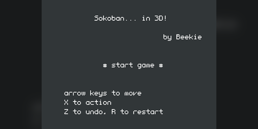 Cover image for Sokoban... in 3D!