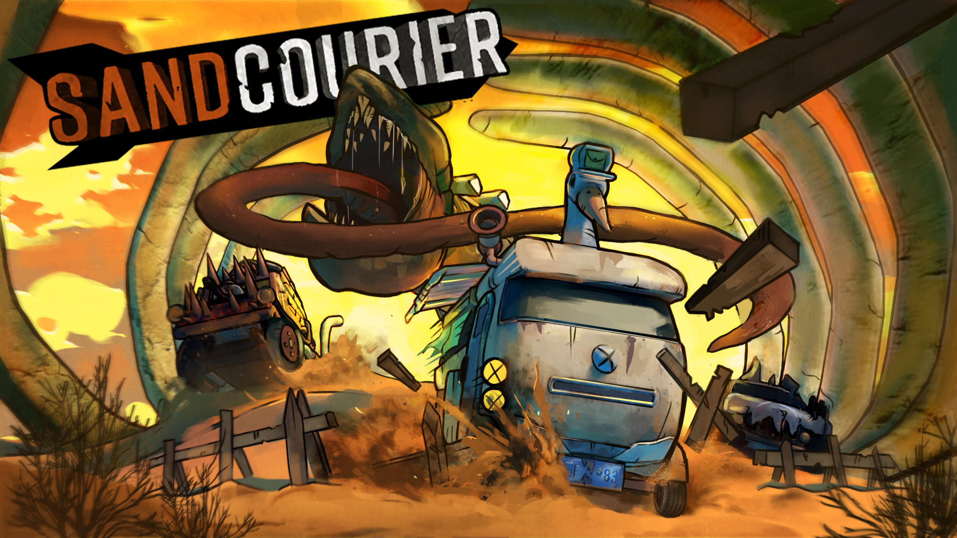 Cover image for Sandcourier