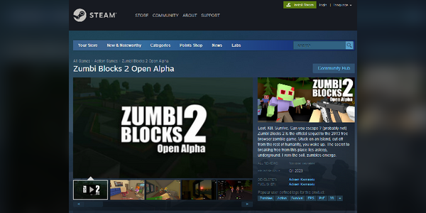 Zumbi Blocks 2 Discord - Zumbi Blocks 2 by Adrianks47