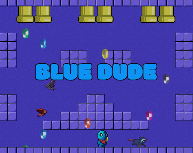 Blue dude