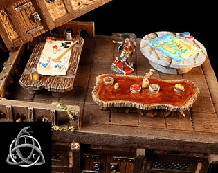 Foam Tables for Tabletop Gaming   - Scatter Terrain for your next Dungeons and Dragons Session 