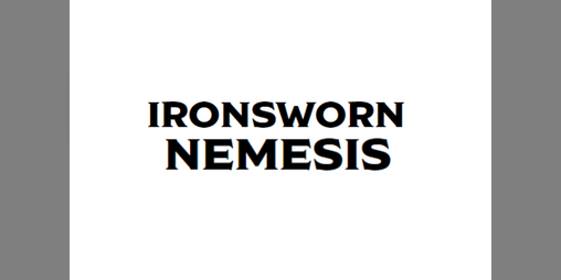 Cover image for Ironsworn Nemesis
