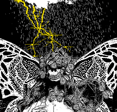 Cover image for A Storm Tossed Lepidopterist - Mork Borg