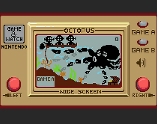 Game & Watch: Octopus