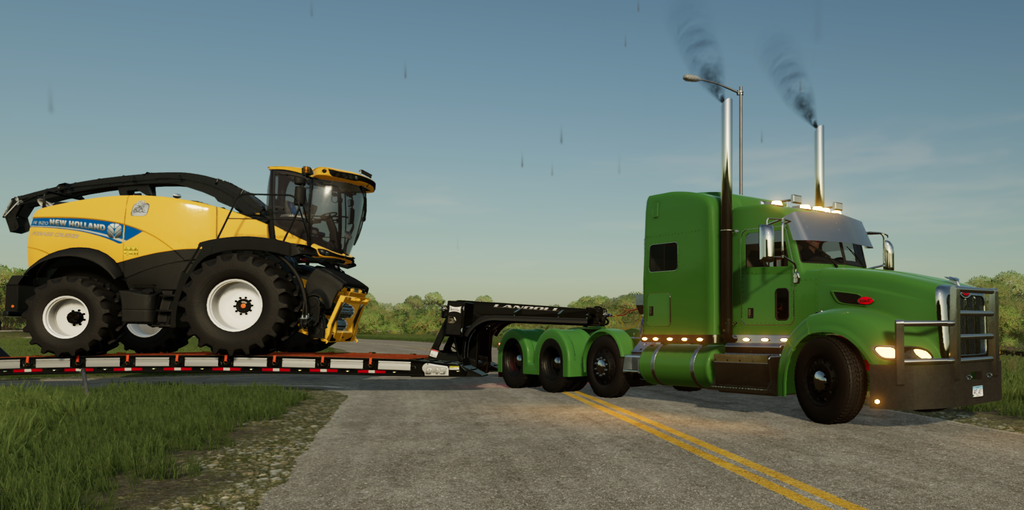 2014 Peterbilt 386 for FS22(Updated 4/15/23) by Whiskey Sierra Modding