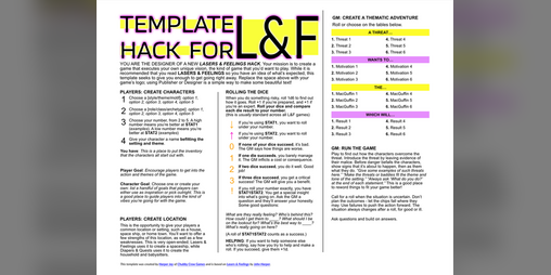Cover image for Template Hack for L&F