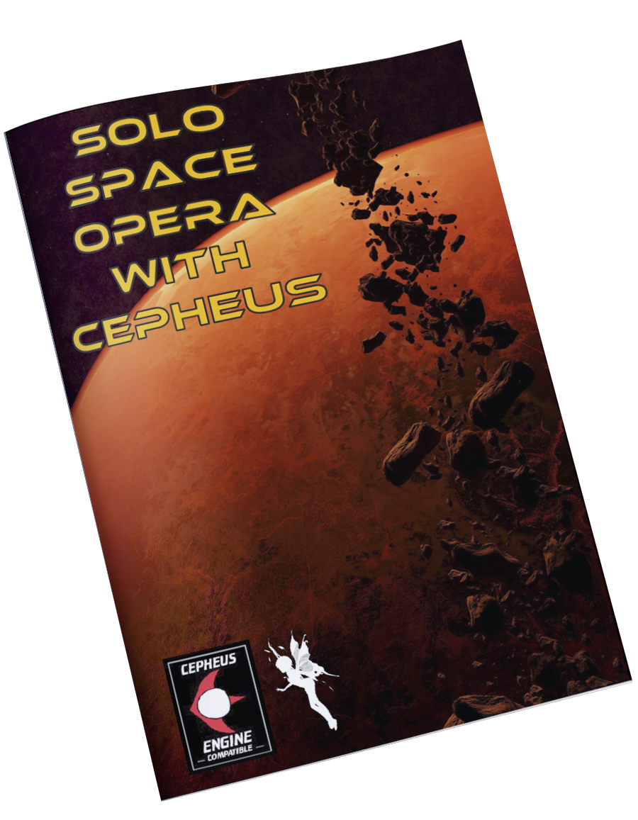Portada de Solo Space Opera with Cepheus