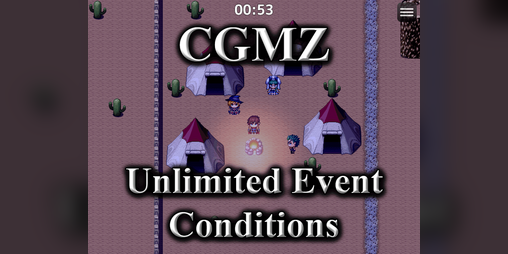 Cover image for [CGMZ] Unlimited Event Conditions for RPG Maker MZ
