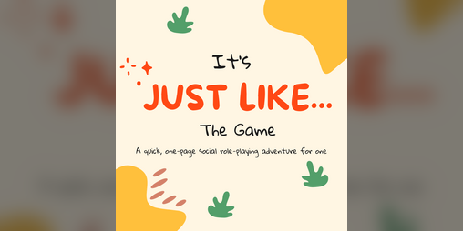 Cover image for It's Just Like...The Game!