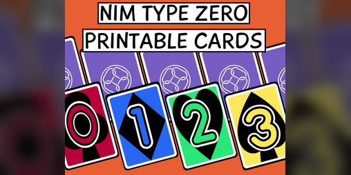 Cover image for Printable Nim Type Zero Cards - Kakegurui