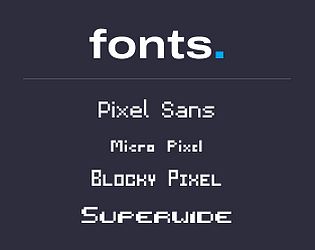 Cat Pentagram Pixel Font and Controller Icon Set by Noé